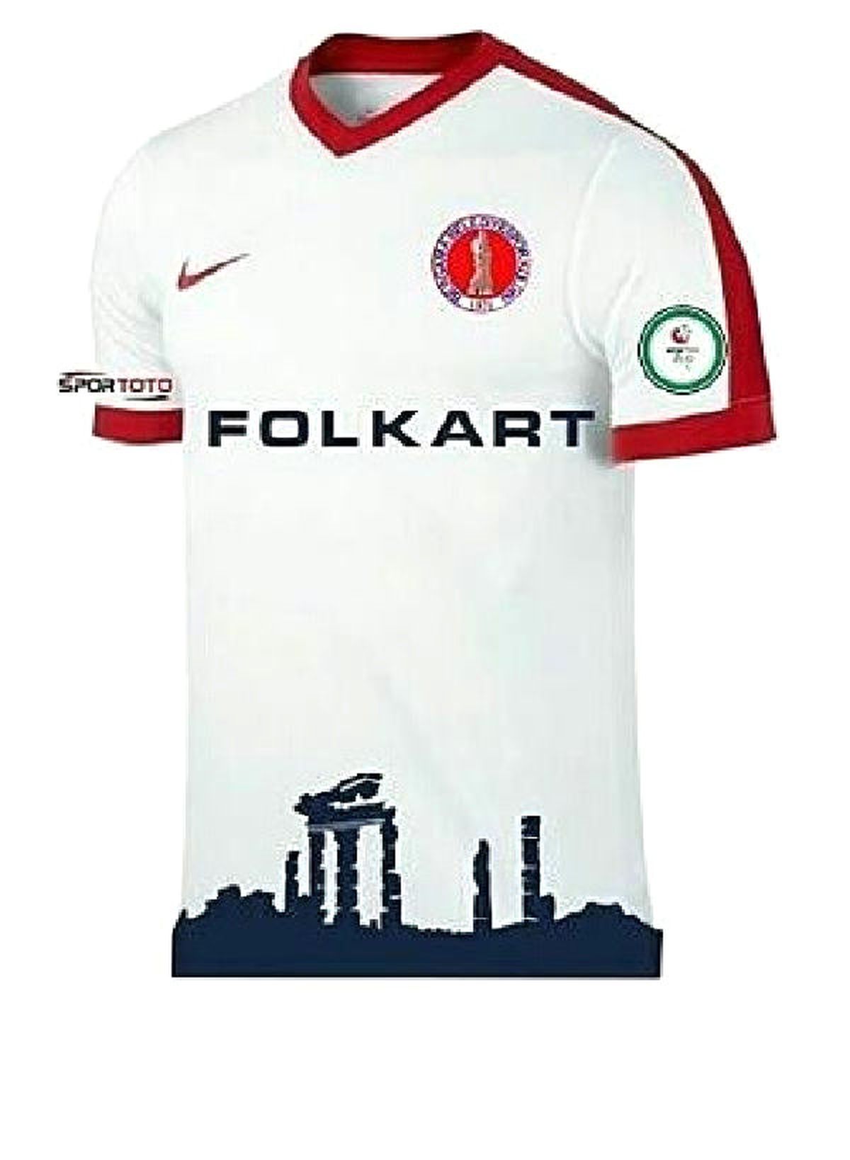 Bergama Belediyespor\'a Akropol Baskılı Forma