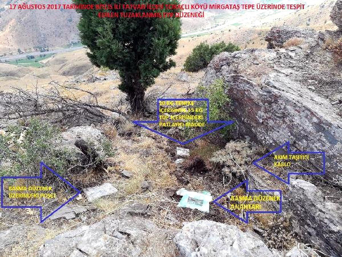 Bitlis\'te Patlayıcı İmha Edildi