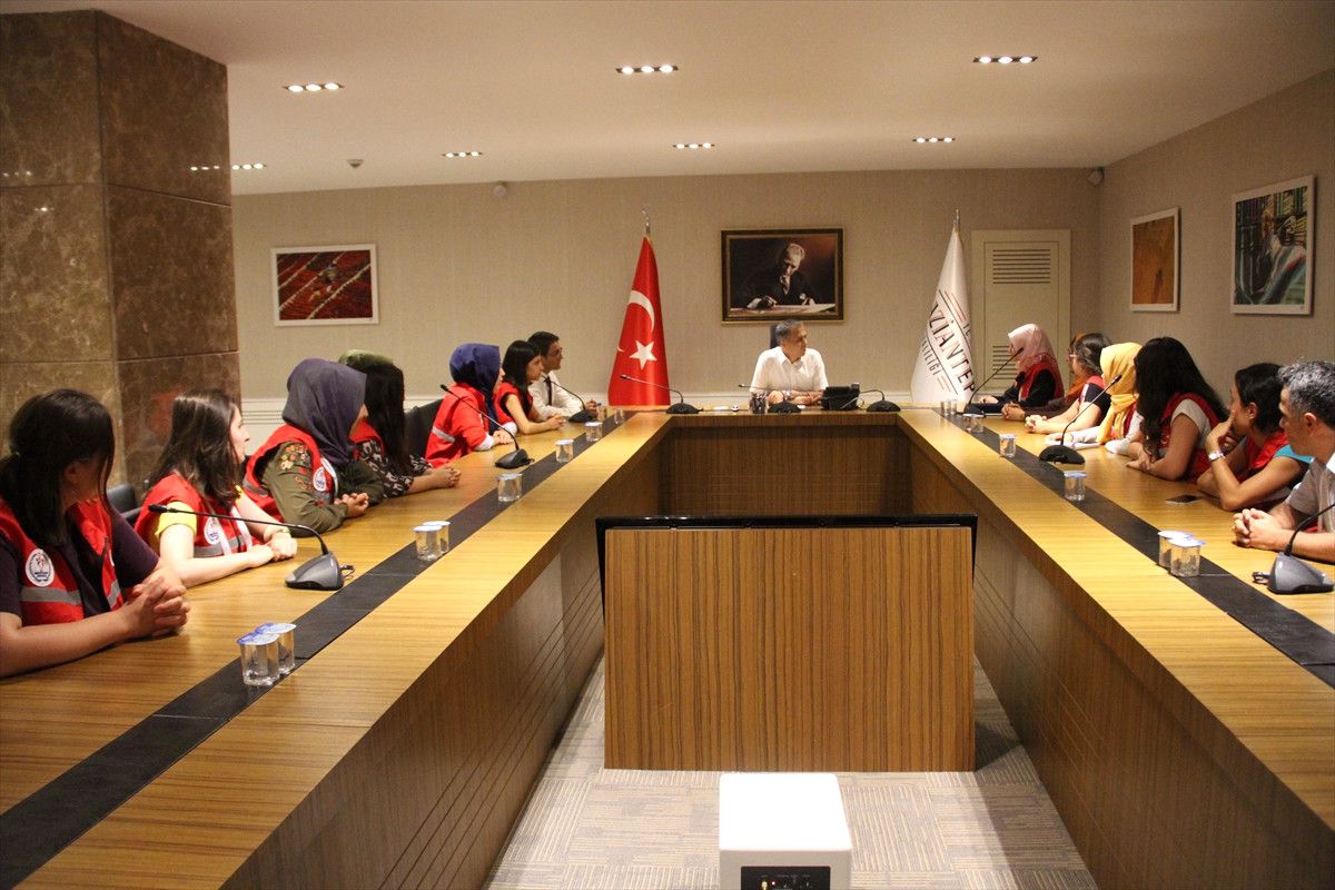Damla Projesi" Gönüllüleri Gaziantep\'te
