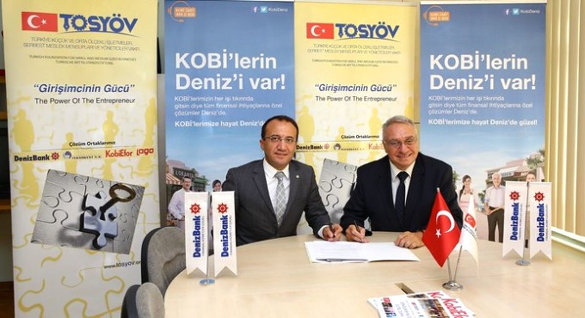 Denizbank ve Tosyöv\'den Kobi\'ler İçin İş Birliği