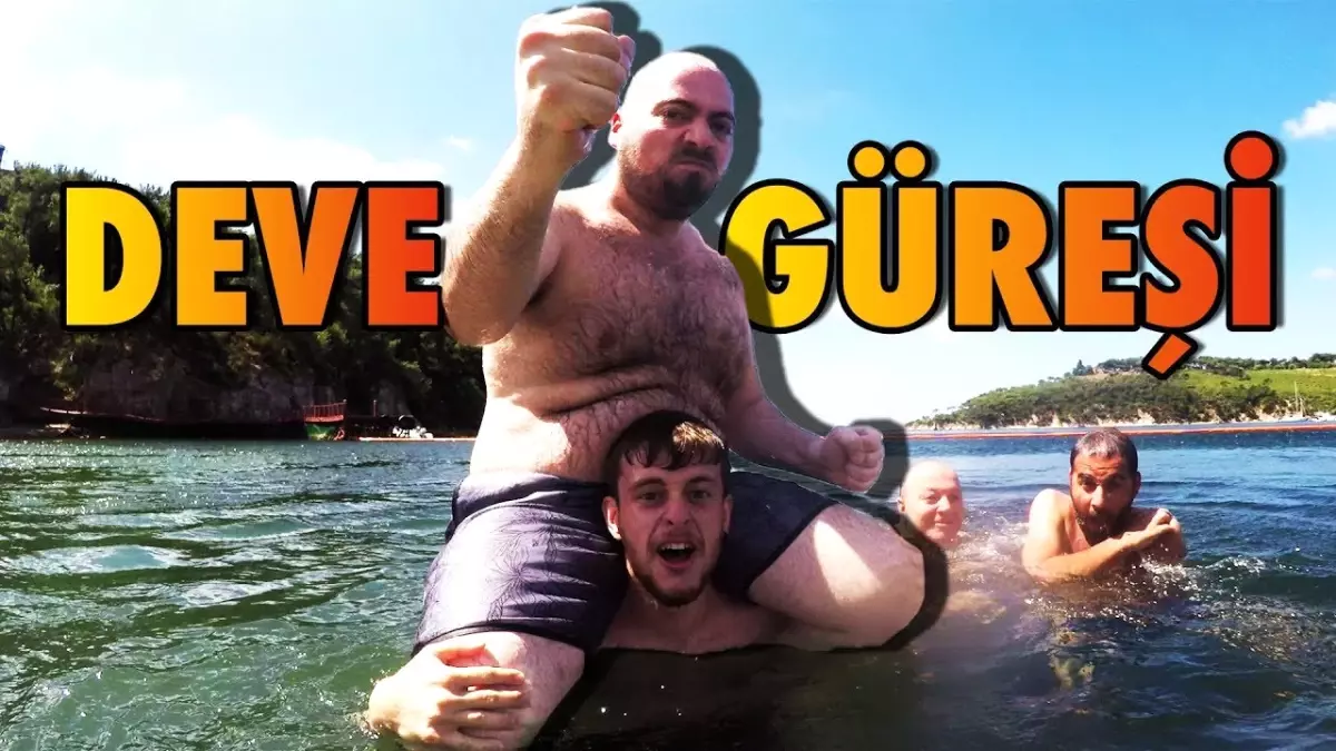 Denizde Deve Güreşi Yaptık