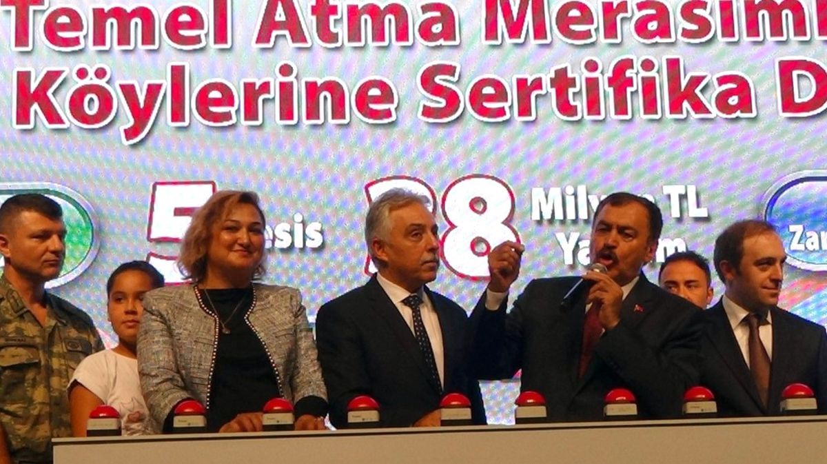 Hakkari\'de Temel Atma Töreni