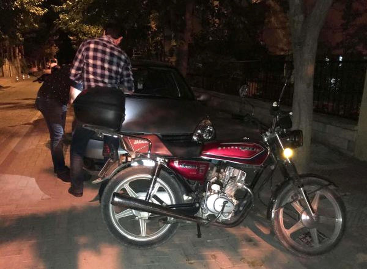 İnsaflı Hırsız Çaldığı Motosikleti Geri Getirdi