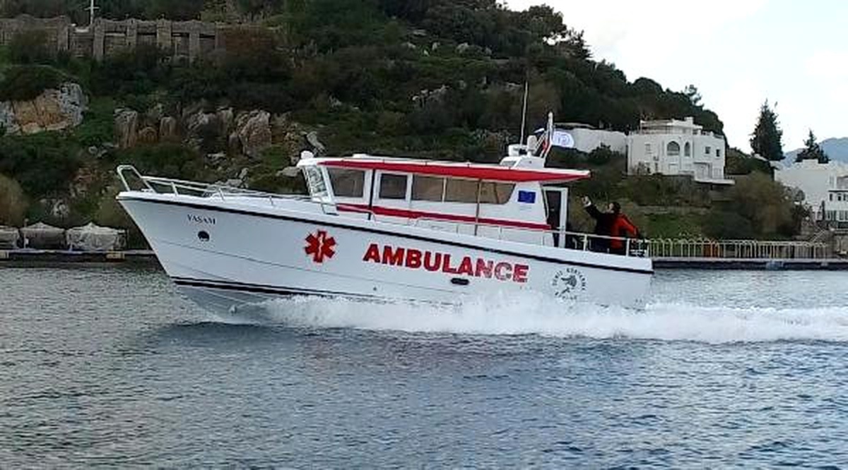 İstanköy Adası\'nda Kaza Geçiren İki Türk Bodrum\'a Getirildi