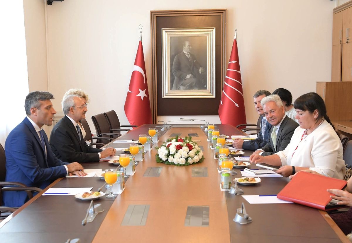 Kılıçdaroğlu, İngiliz Bakan Duncan\'la Görüştü