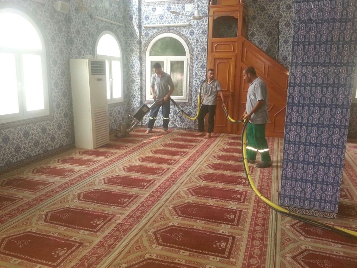 Mersin\'de Camilere Bayram Temizliği