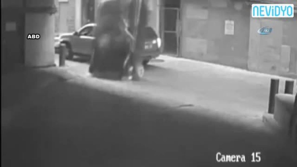 Otomobil 7. Kattan Aşağı Böyle Düştü
