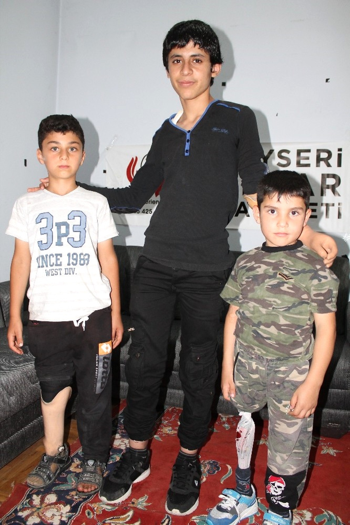 Savaşın Aldığı Uzuvları Türkiye Verdi