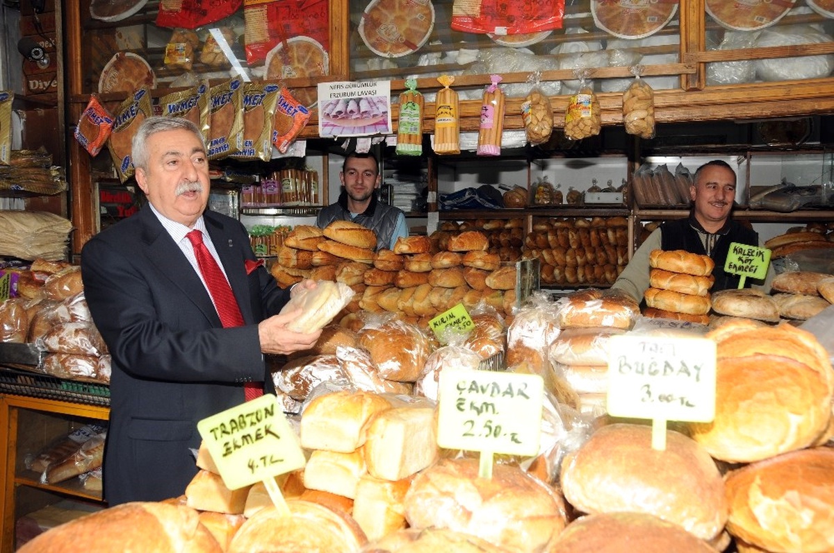 Palandöken, "En Çok Ekmek İsrafı Fırın ve Hanelerde Yapılıyor"
