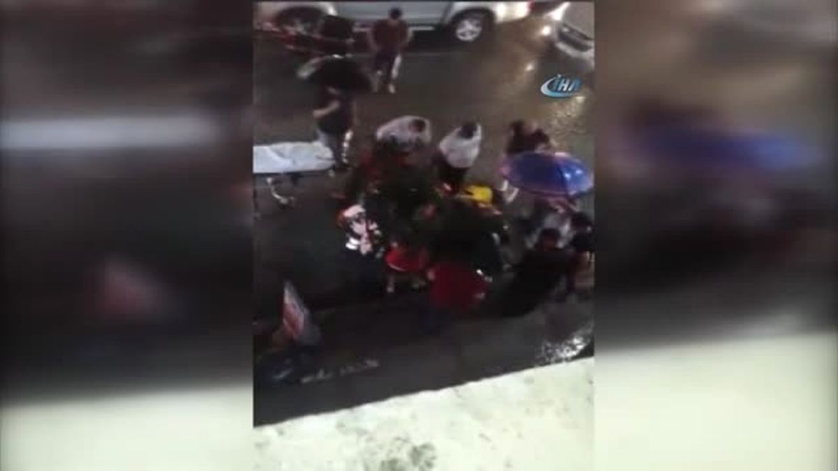 Rize\'deki Bu Görüntüler Yok Artık Dedirtti... Yaralıyı Sedyeden Düşürdüler