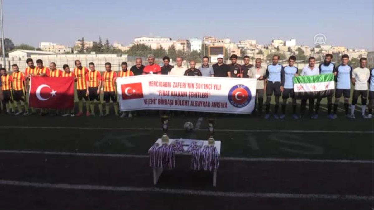 Türk ve Suriyeli Gençlerin Dostluk Maçı