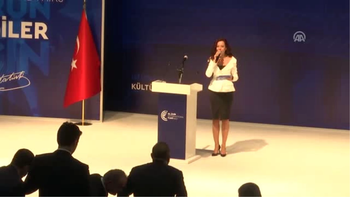 86. İzmir Enternasyonal Fuarı Açılış Töreni - Dışişleri Bakanı Çavuşoğlu
