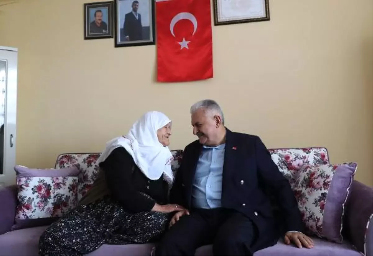 Başbakan Yıldırım\'dan Şehit Ailesine Taziye Ziyareti