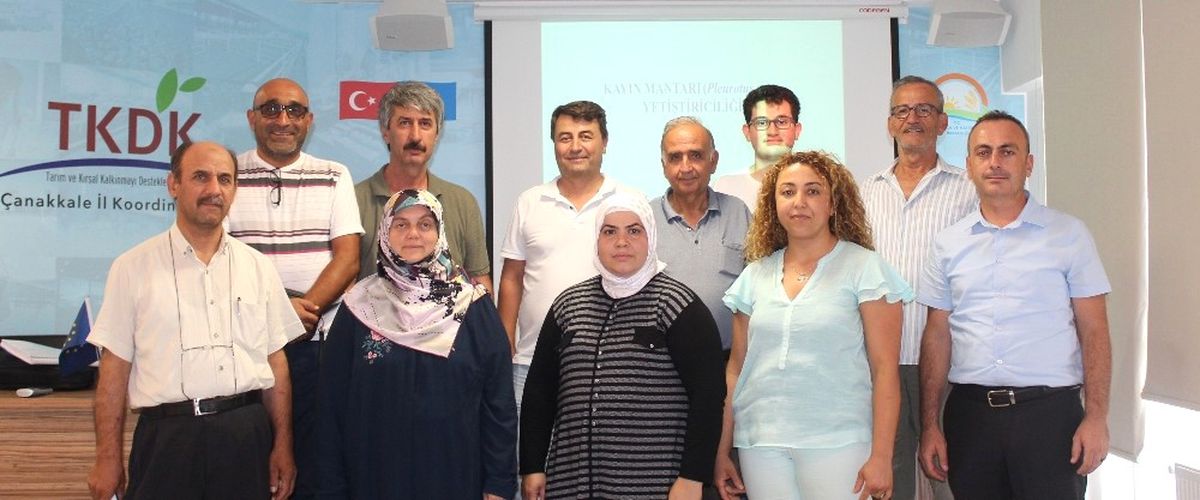 Çanakkale\'de Mantar Yetiştiriciliği Kursu