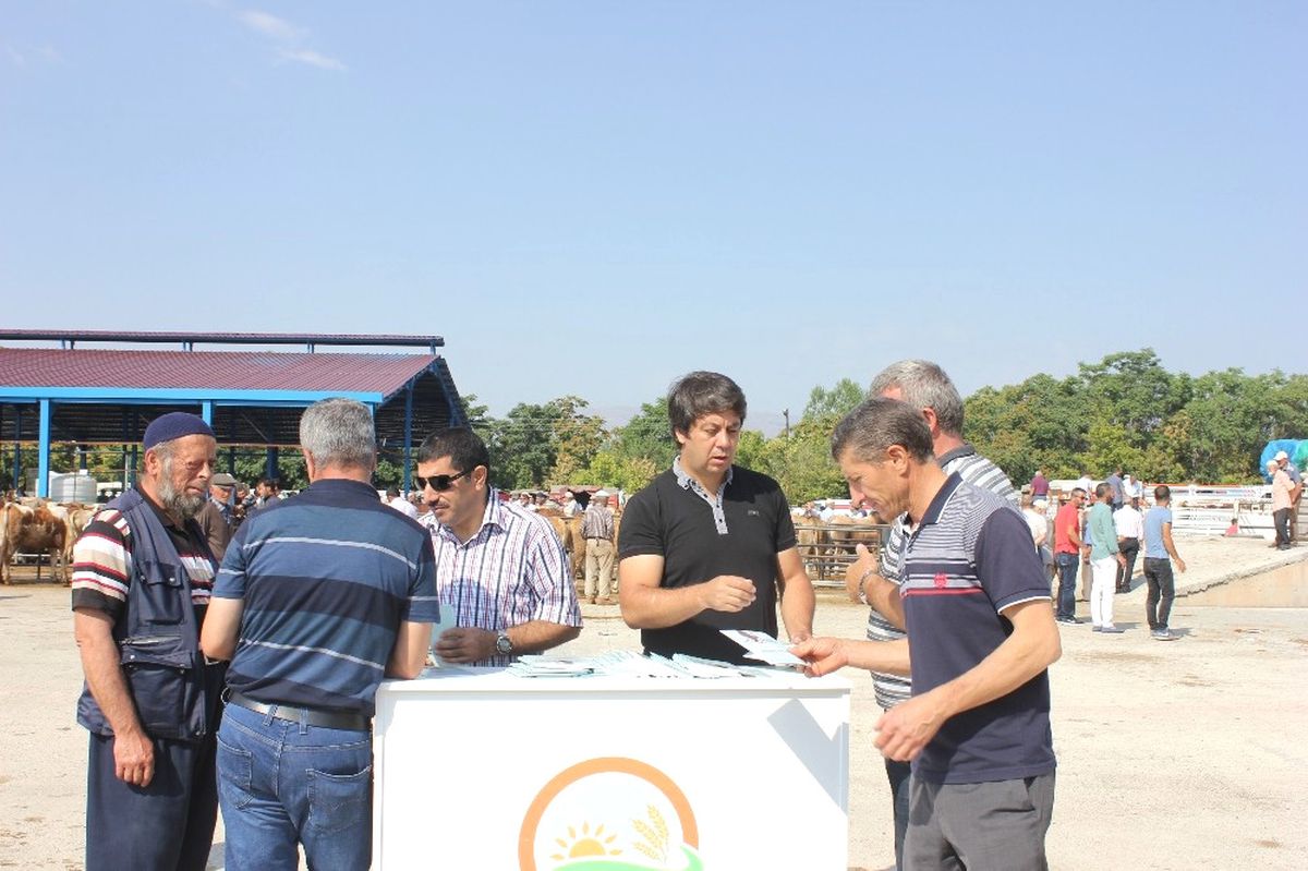 Hayvan Pazarında Hem Denetim Hem de Eğitim