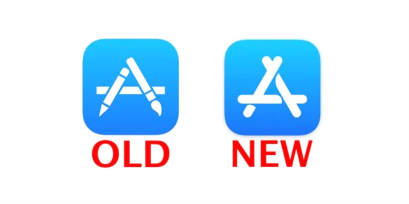 İos 11 Beta 6, Yeni Apple Store Logosu, Yıllar Sonra Değişti