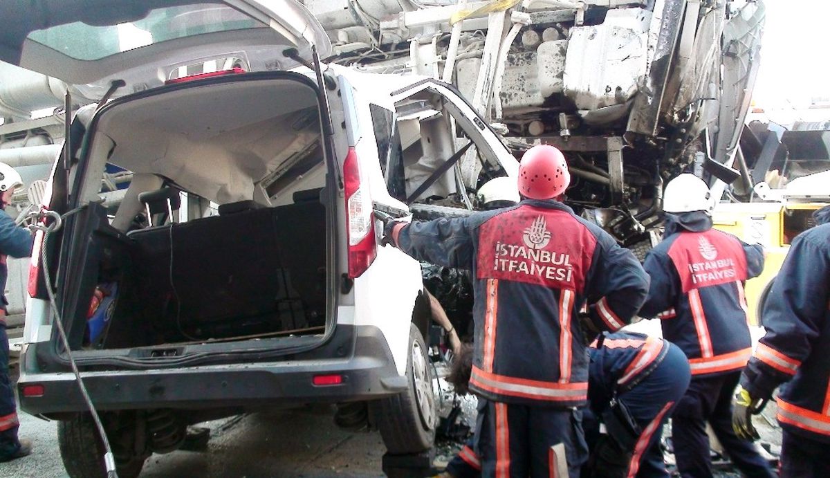Kadıköy\'de Beton Mikseri Dehşeti: 1 Ölü, 7 Yaralı
