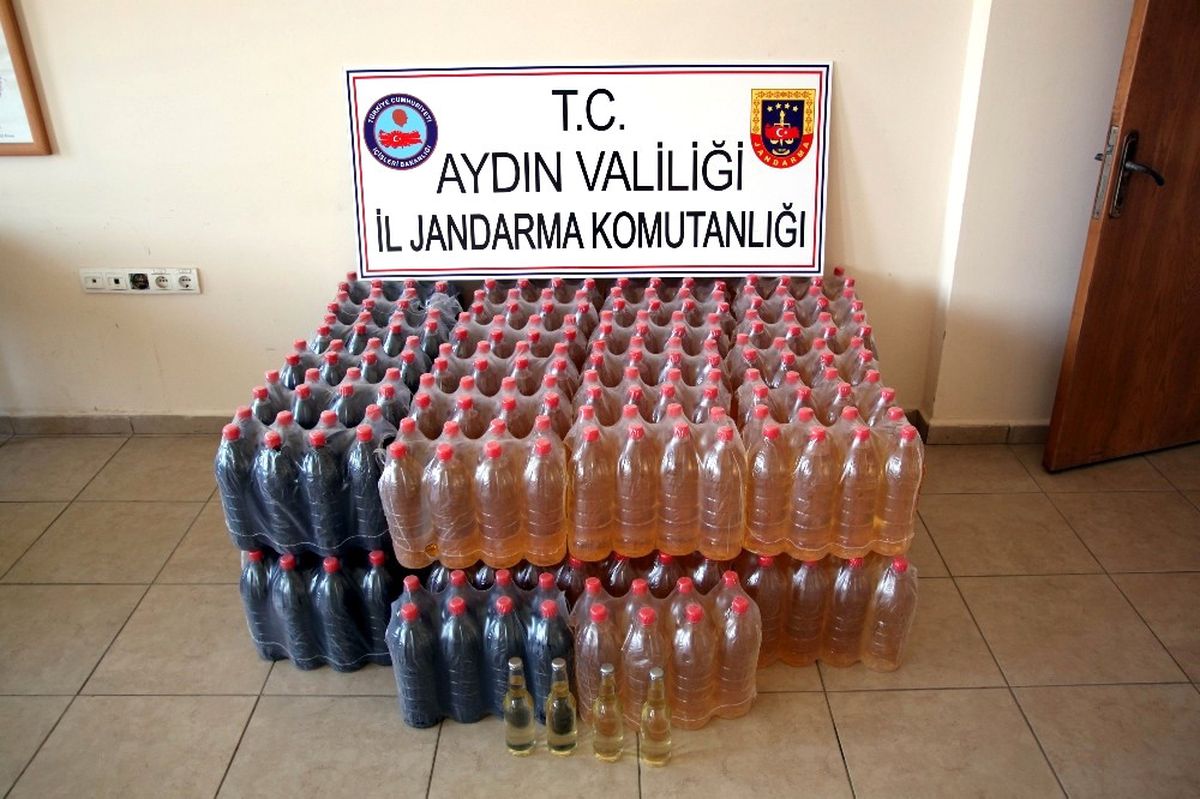 Kuşadası\'nda 600 Litre Kaçak Şarap Ele Geçirildi