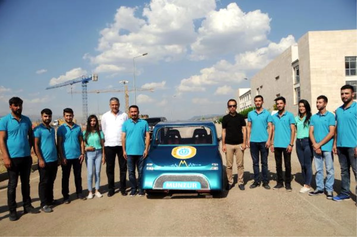 Munzur Üniversitesi Öğrencilerinden Elektrikli Otomobil