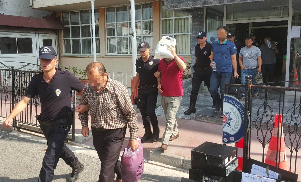 Samsun\'da "Bylock"Tan 11 Kişi Adliyeye Sevk Edildi