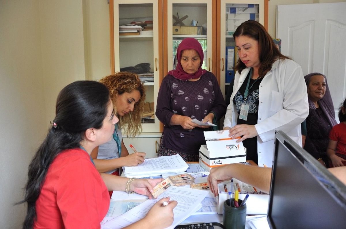 Toroslar\'da Kadınlar Sağlık Taramasından Geçiriliyor