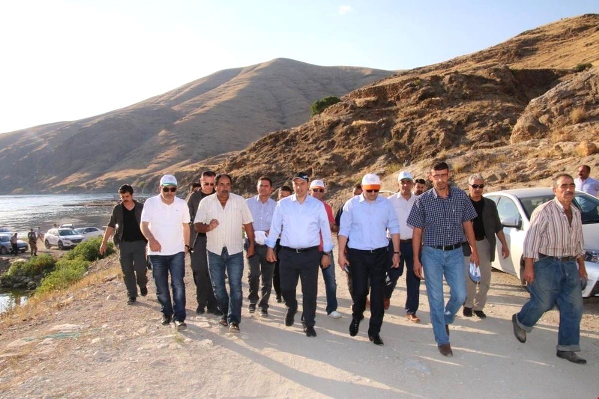 Vali Kaldırım, Alabalık İşletmelerini Yerinde İnceledi