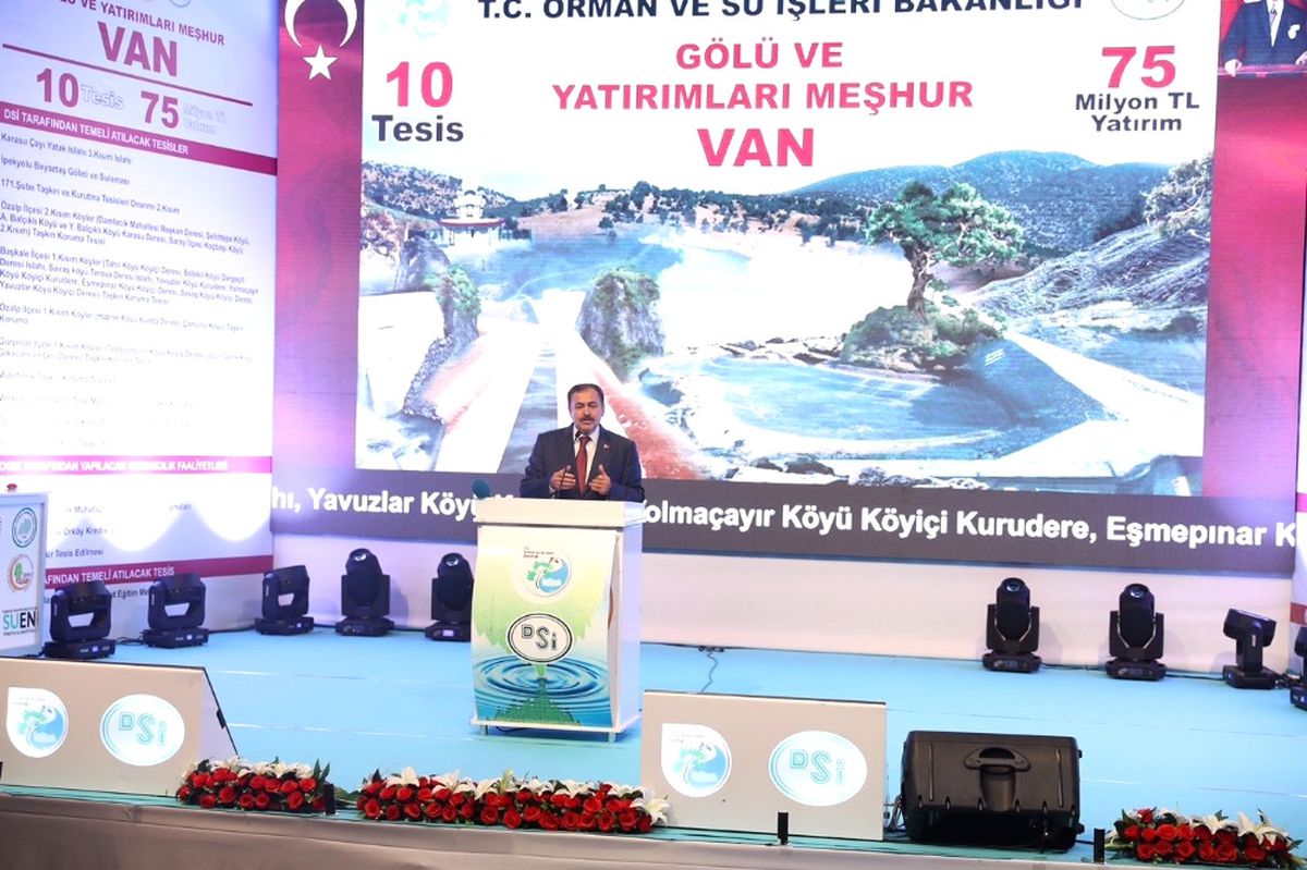 Van\'da 10 Tesisin Temeli Atıldı