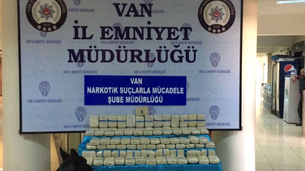 Van\'da 44 Kilo 620 Gram Eroin Ele Geçirildi