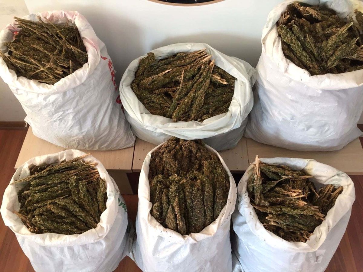 11 Çuvalda 272 Kilo Esrar Ele Geçirildi