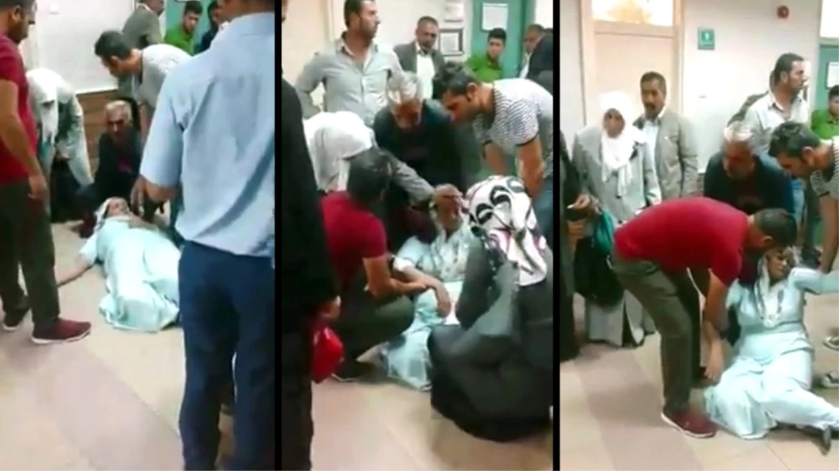 Ağrı Devlet Hastanesi\'nde Yerde Yatan Hasta Kadının Görüntüsü Tepki Çekti