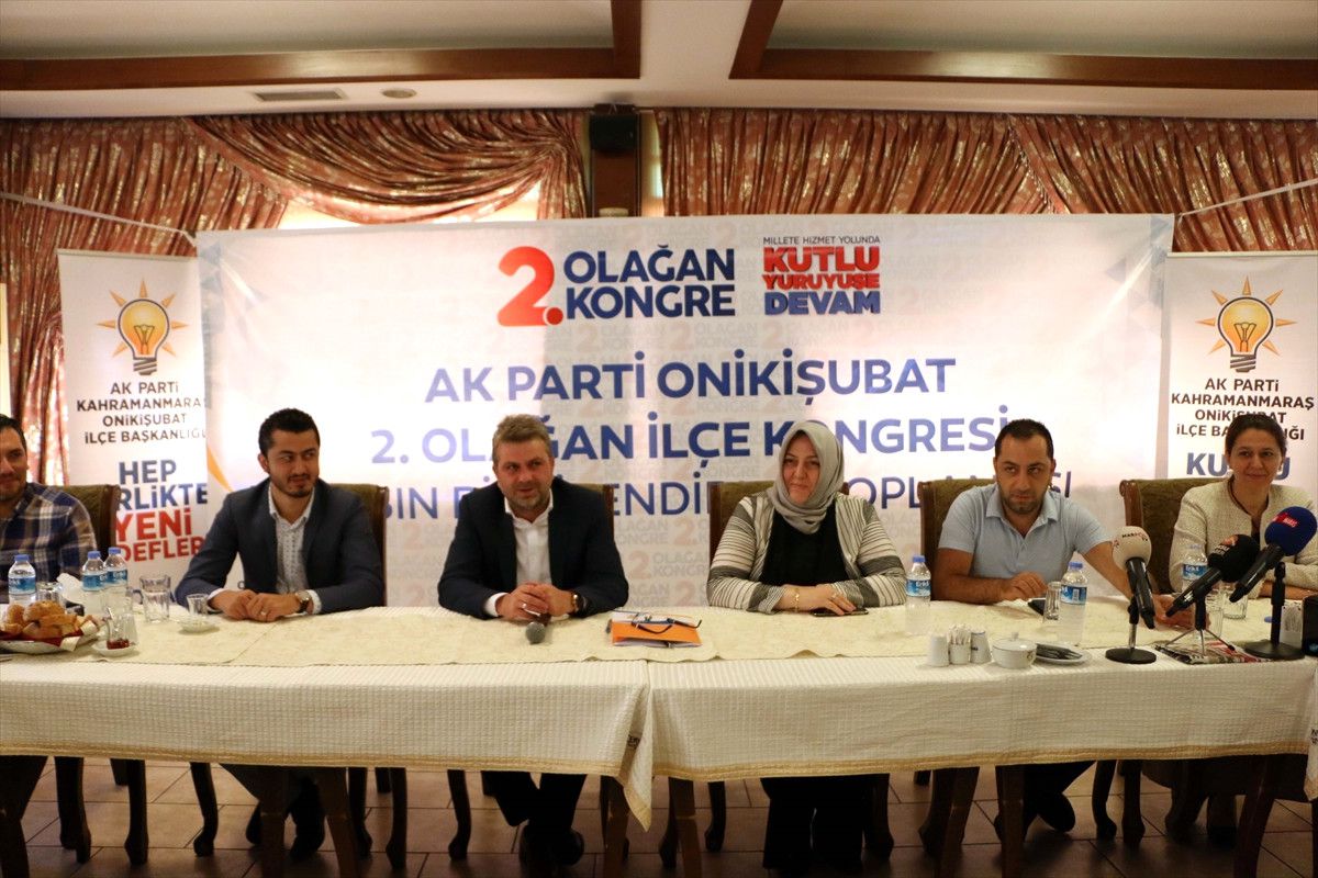 AK Parti Onikişubat İlçe Kongresine Doğru