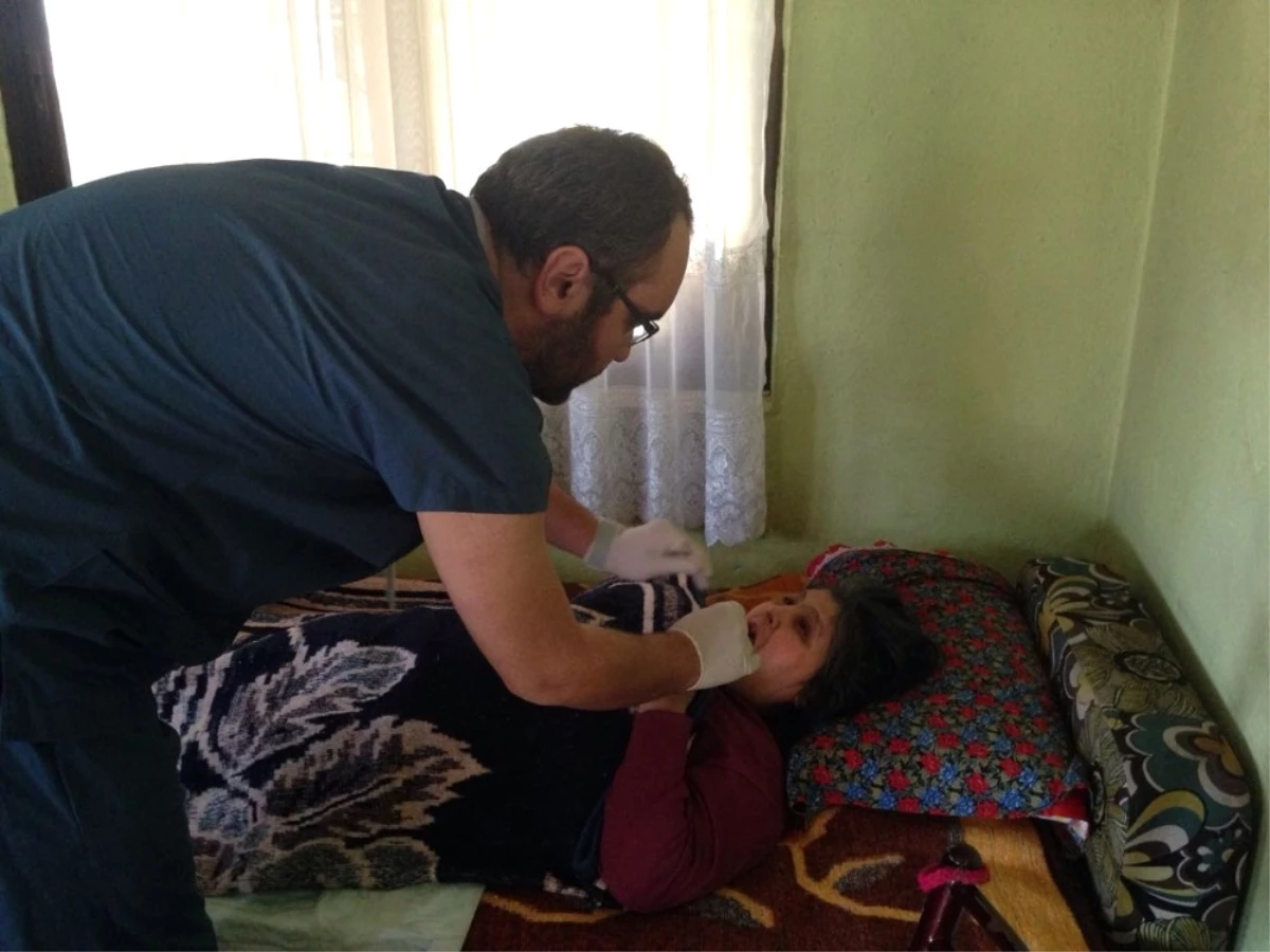 Aydın\'da Engelli ve Yaşlılara Evde Ağız ve Diş Sağlığı Hizmeti