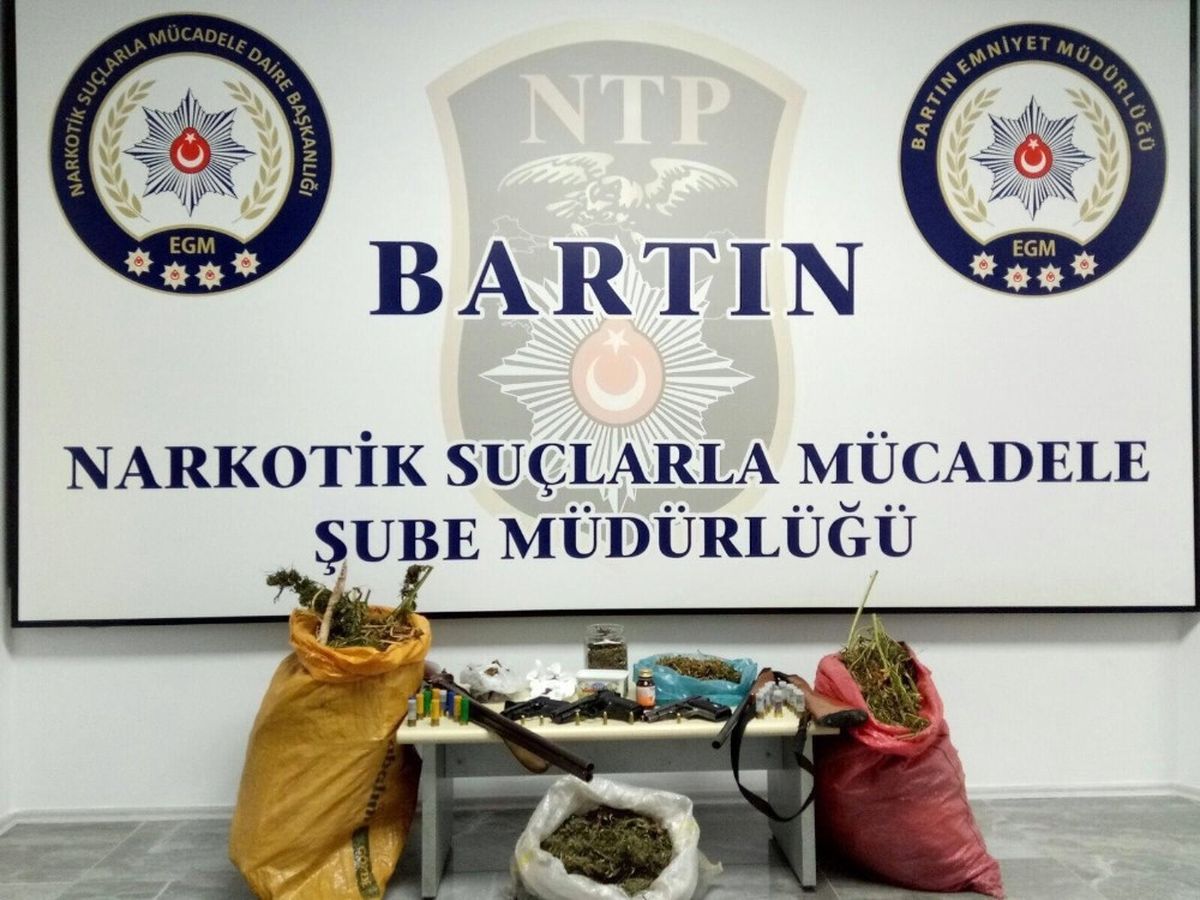 Bartın\'da 7 Kilogram Esrar Ele Geçirildi