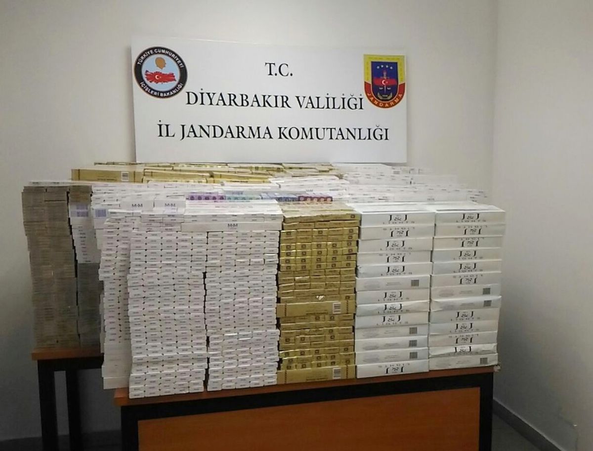 Diyarbakır\'da Kaçak Sigara Operasyonu