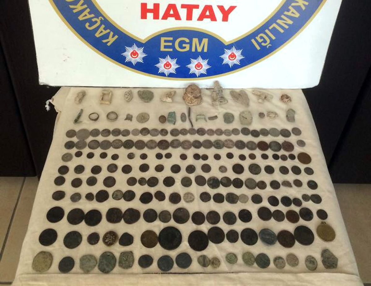 Hatay\'da Tarihi Eser Operasyonu