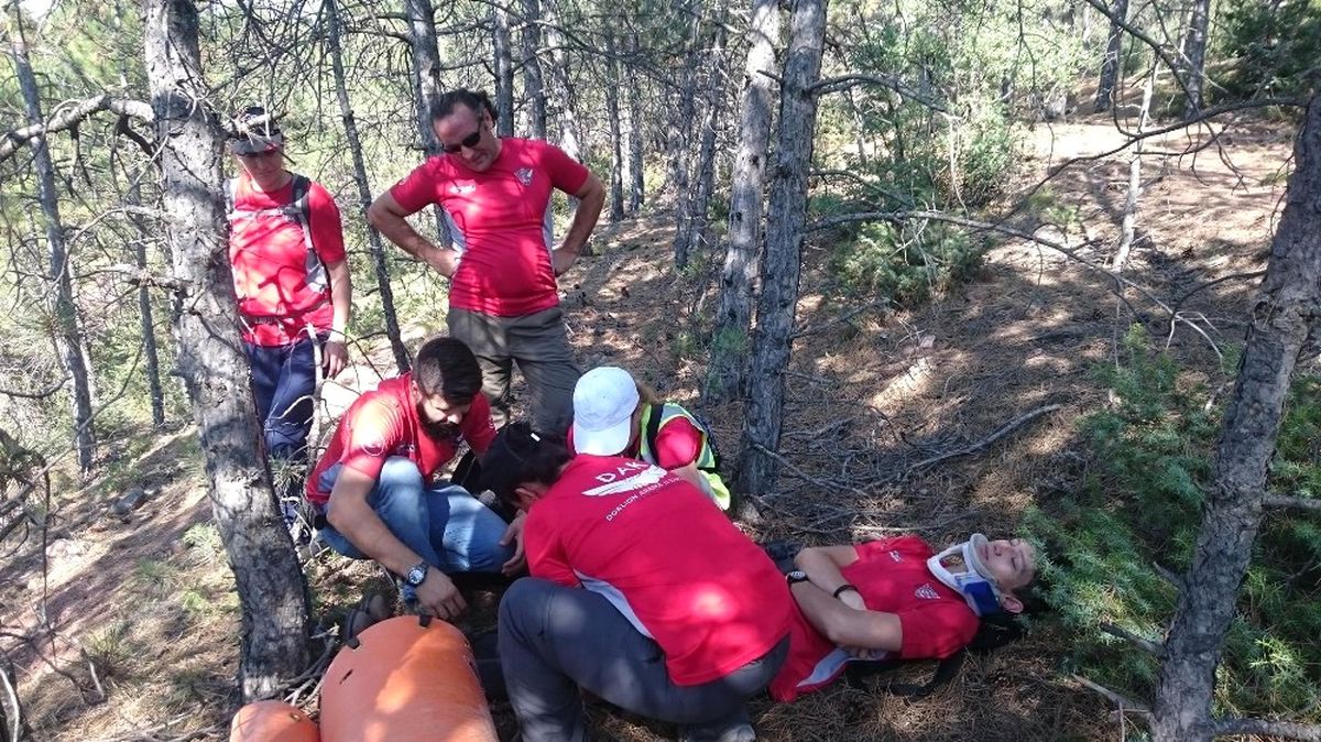 Kayıp İhbarına Gittiler, Arama Kurtarma Eğitimi ve Tatbikatı Yaptılar