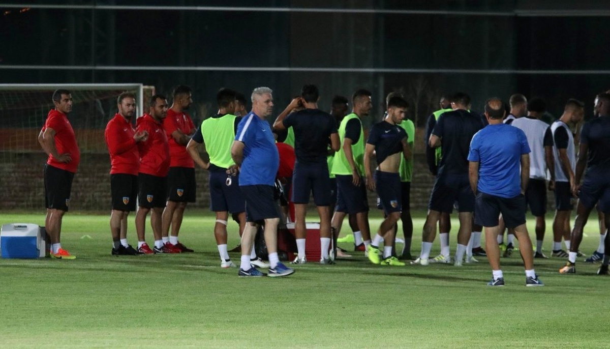 Kayserispor, Göztepe Maçının Hazırlıklarını Sürdürdü