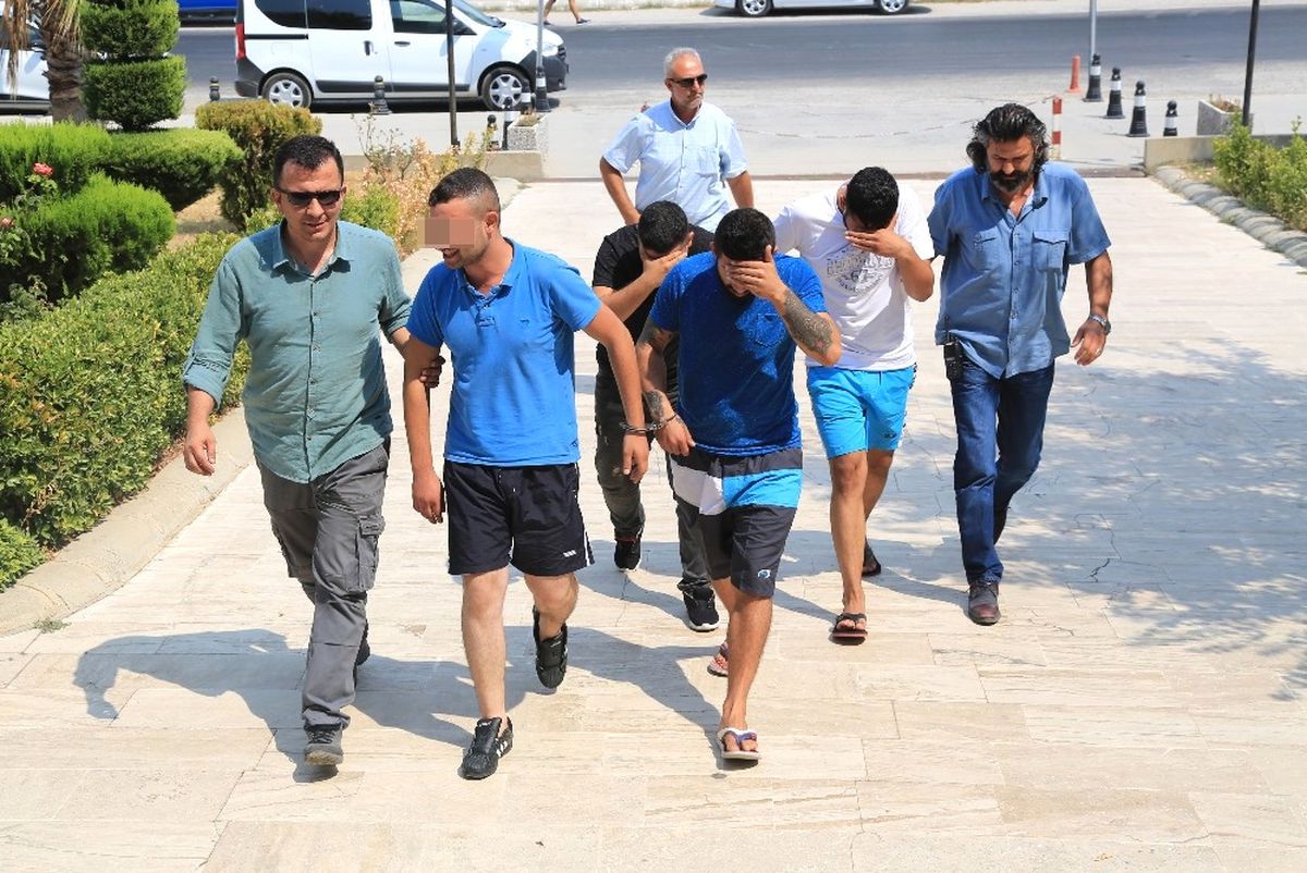 Milas\'ta Yankesiciler Tutuklandı