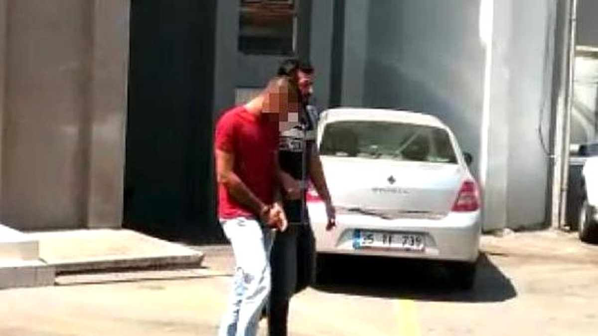 Motosikletli Tacizci Güvenlik Kamerası Görüntüsünden Yakalandı (2)