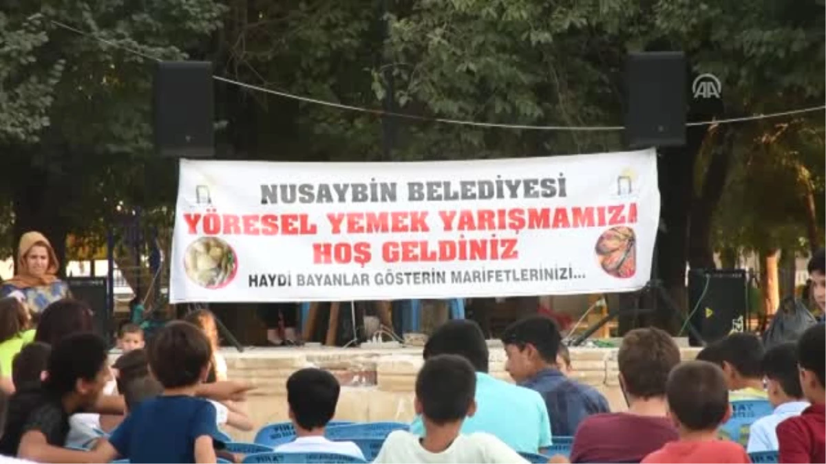 Nusaybin\'de Yöresel Yemek Yarışması Yapıldı