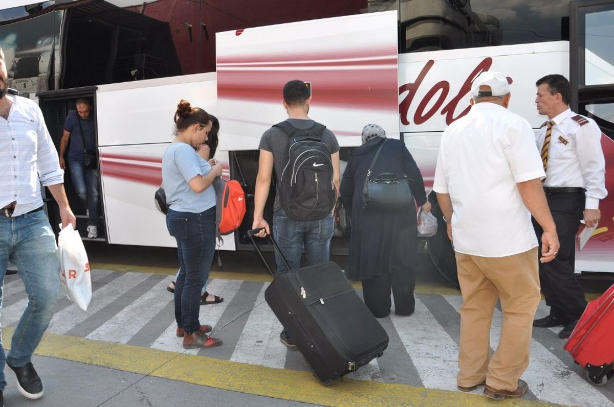 Otobüs Terminallerinde Kurban Bayramı Yoğunluğu
