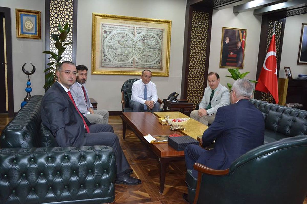 Siirt Valisi Atik\'e Ziyaretler