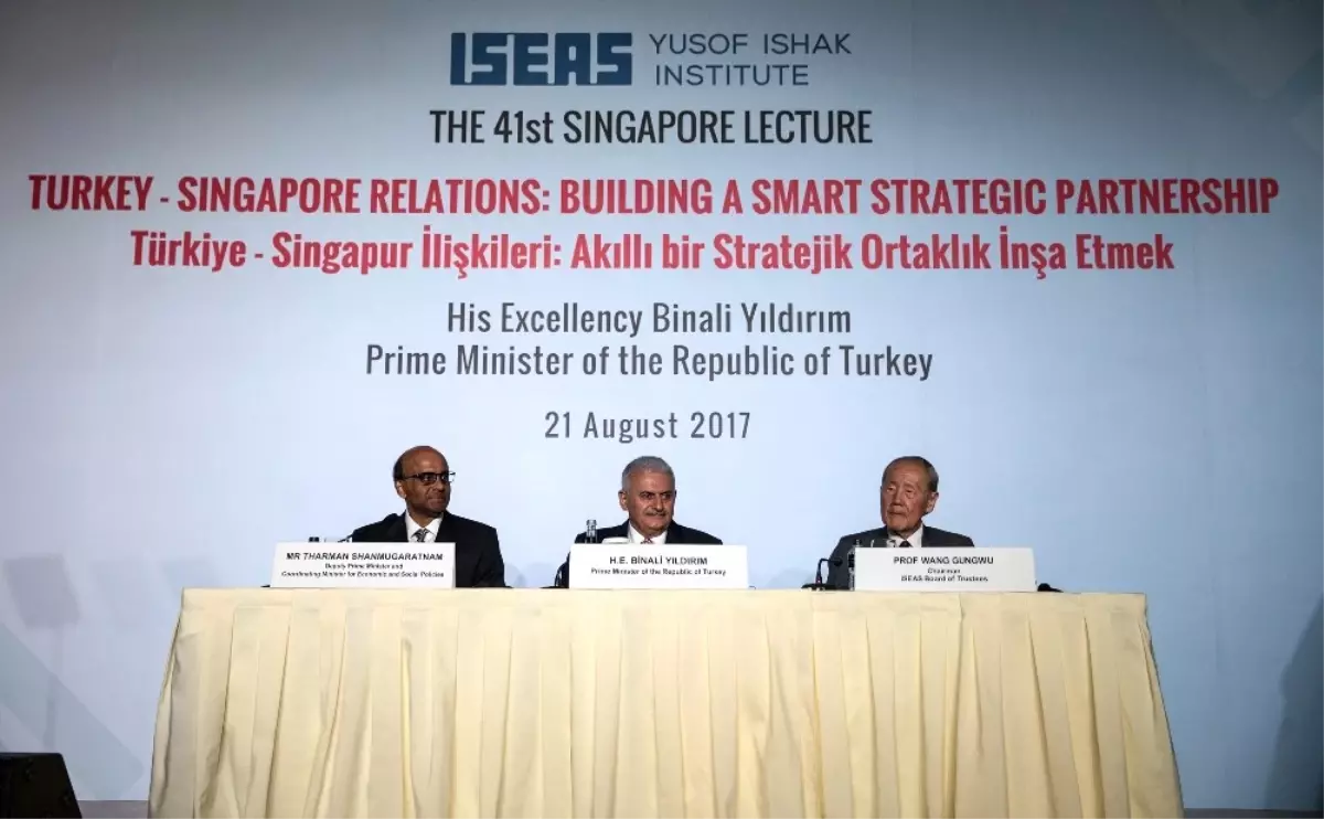 Başbakan Binali Yıldırım, "Singapore Lecture" Konferansında