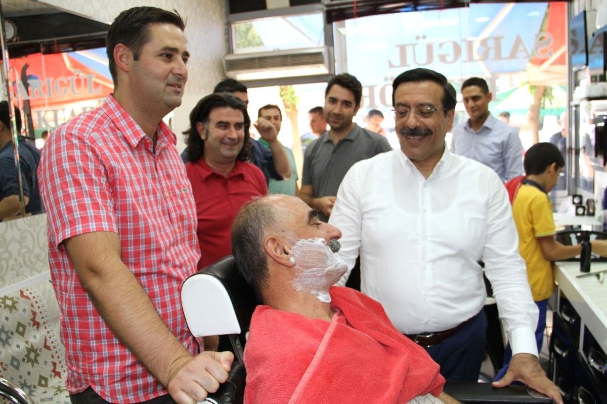 Başkan Atilla Bismil\'de İncelemelerde Bulundu