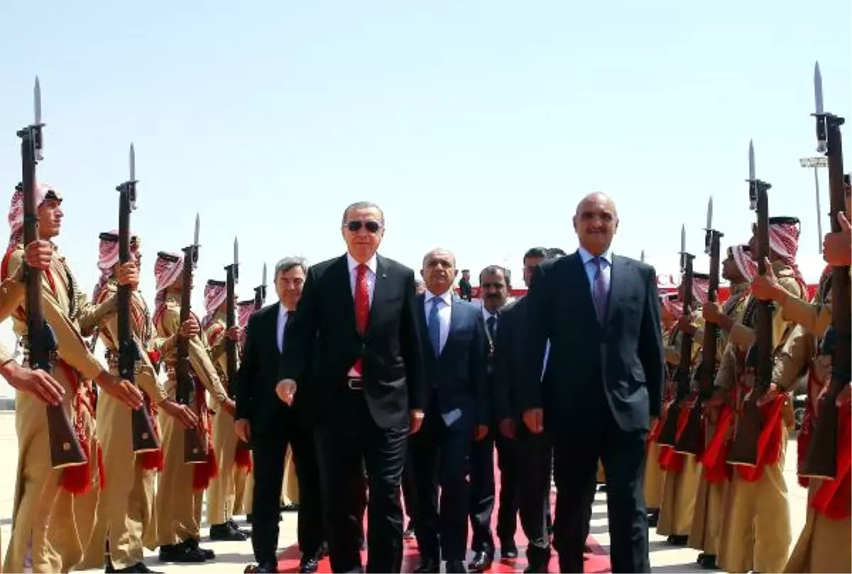 Cumhurbaşkanı Erdoğan, Ürdün\'de Resmi Törenle Karşılandı (2) - Fotoğraflar