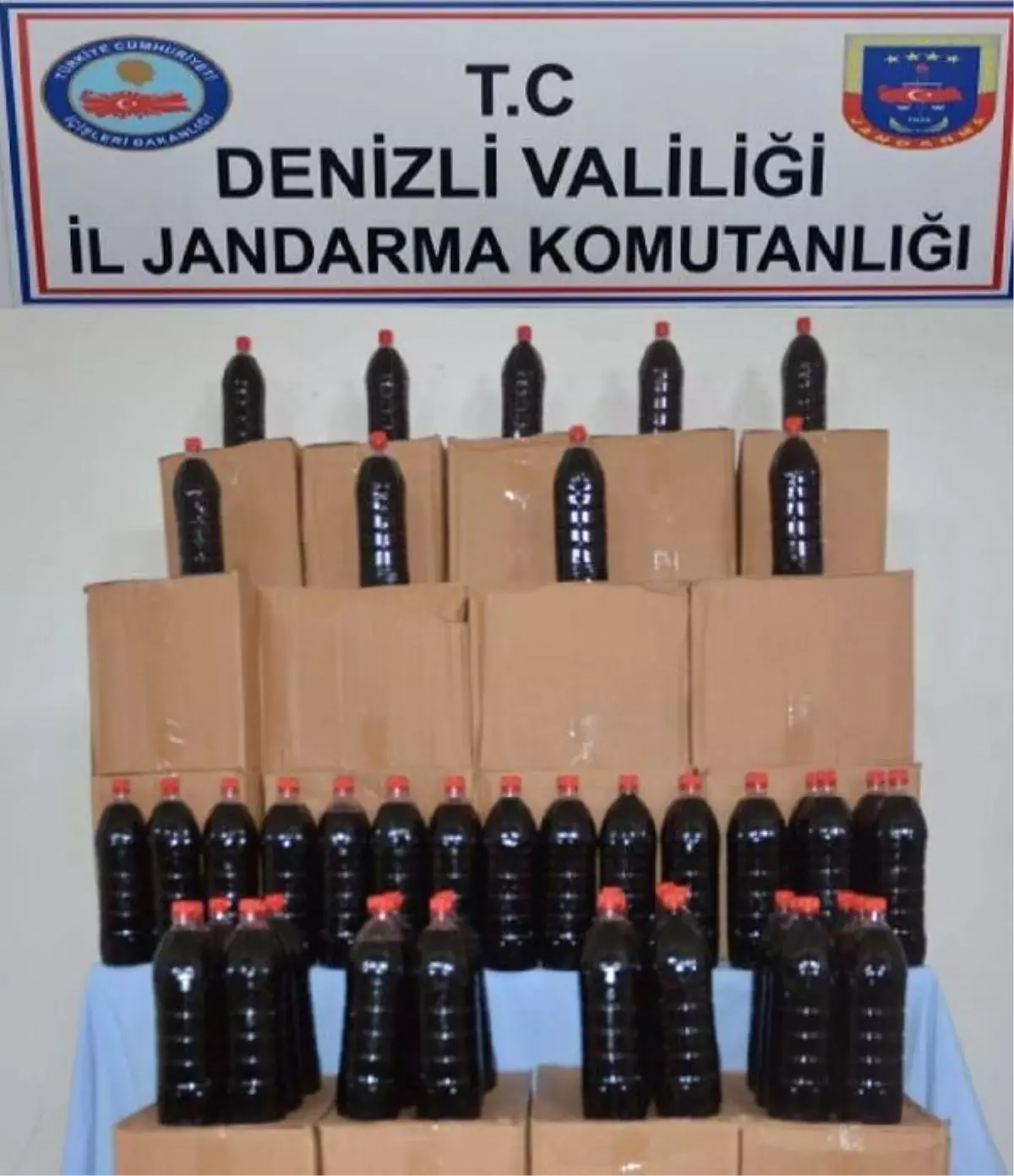 Denizli\'de Kaçak İçki Operasyonu