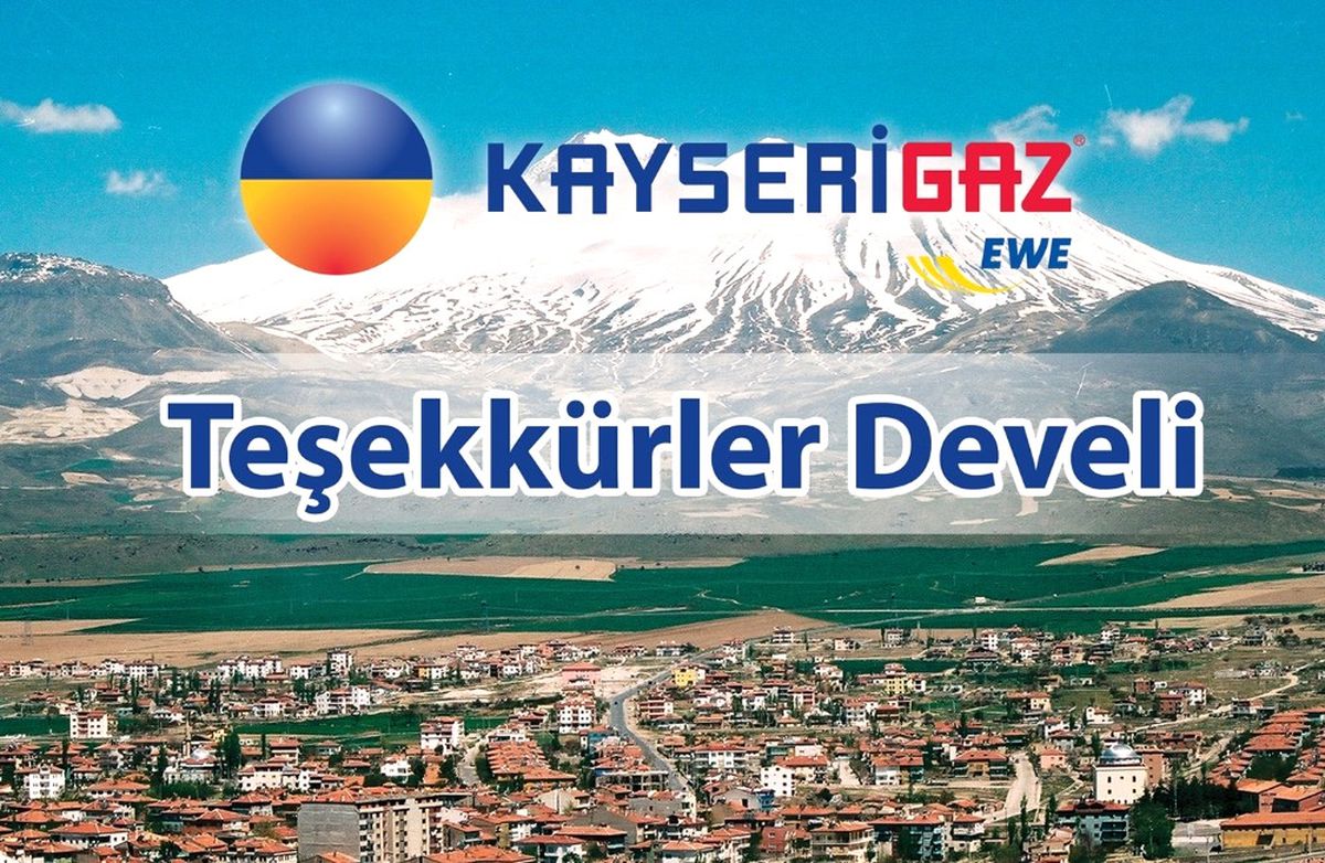 Develi\'de Doğalgaz Abone Sayısı 6000 Bbs\'e Ulaştı