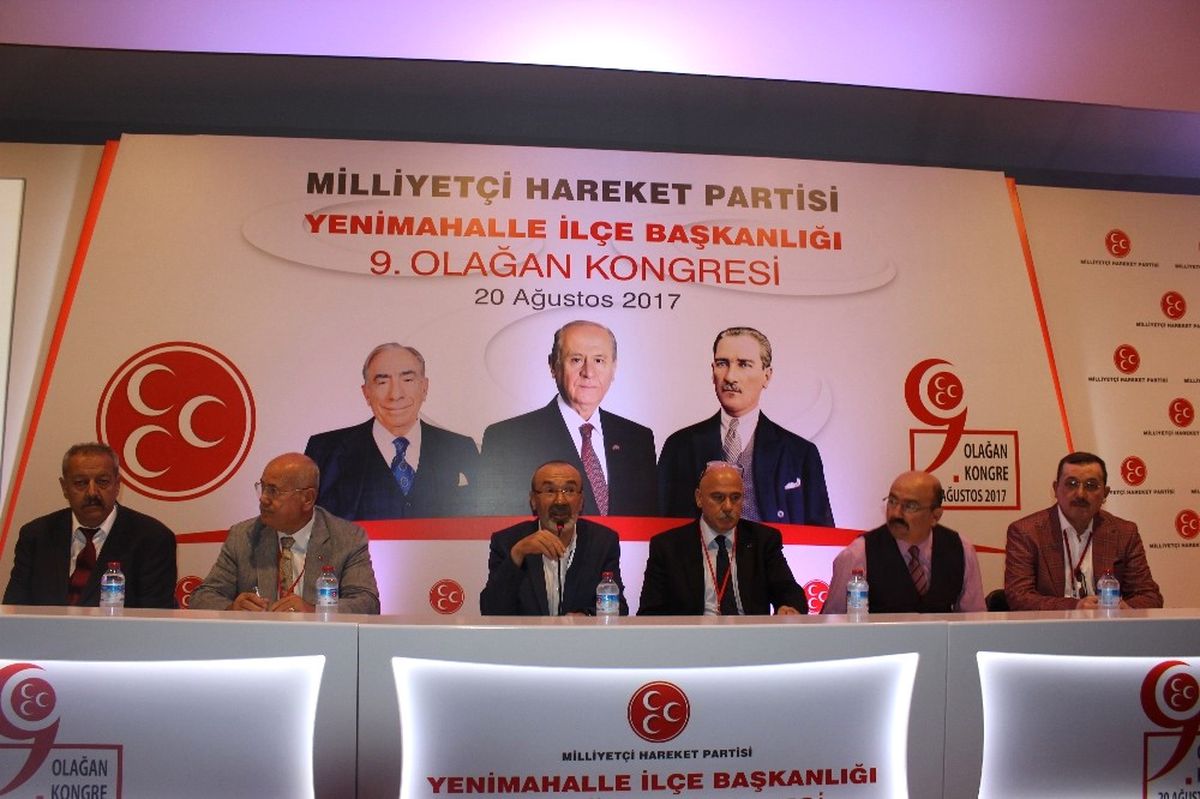 MHP Yenimahalle\'de Coşkulu Kongre