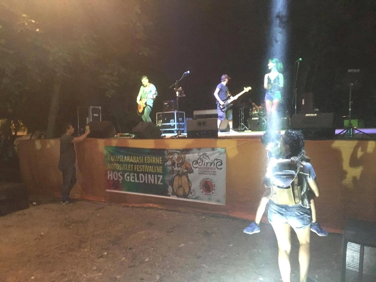 Motosiklet Festivalinde Egzozlar Konuştu