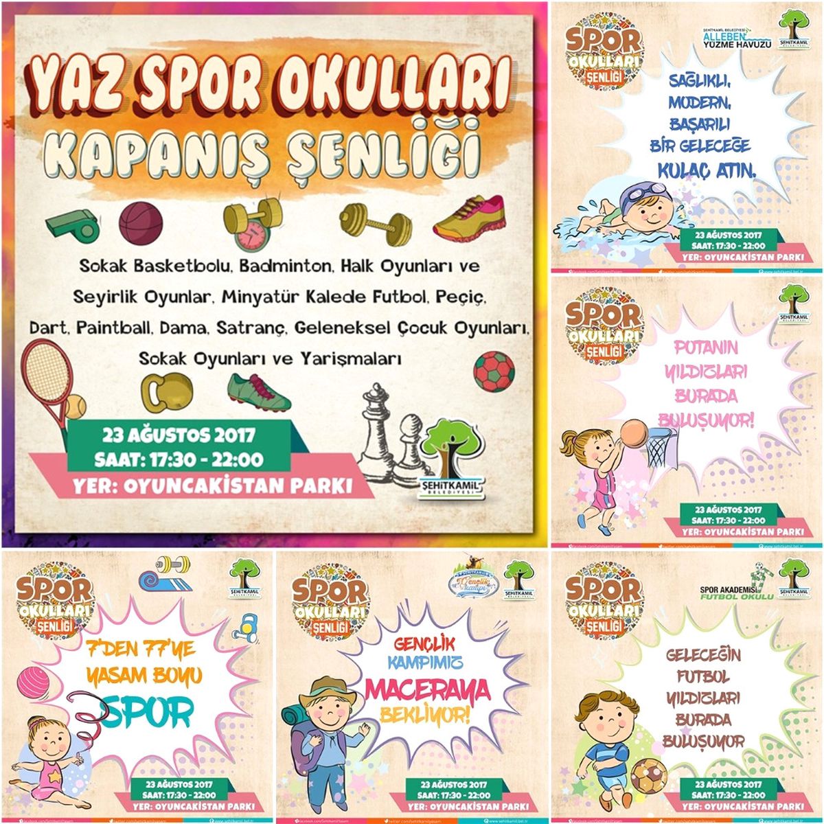 Şehitkamil\'den Spor Şenliği